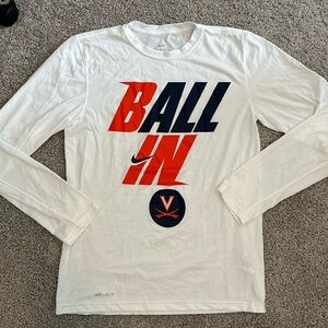 Ball In UVA Basketball Nike Dri-fit long sleeve tee